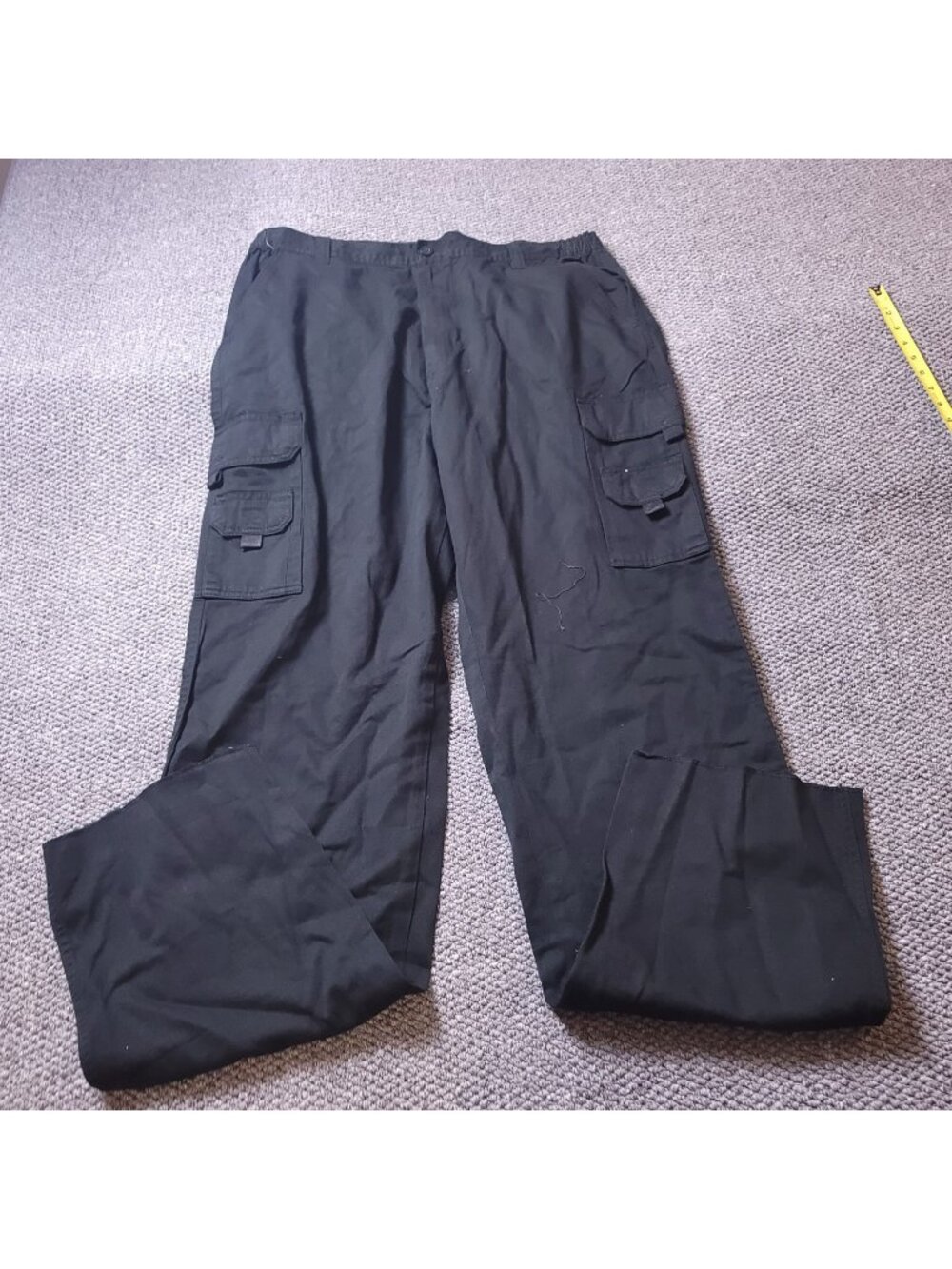 KingSize Cargo Pants Mens 42 x40 T Big Tall Black Chino Khaki Cotton
